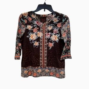 French Blue Womens Top Size Petite Small